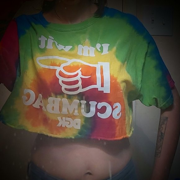 Tie-dye DGK croptop - Picture 4 of 5